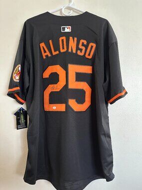 PETE ALONSO SIGNED BALTIMORE ORIOLES MLB AUTOGRAPHED NIKE JERSEY W/COA - XXL - 1